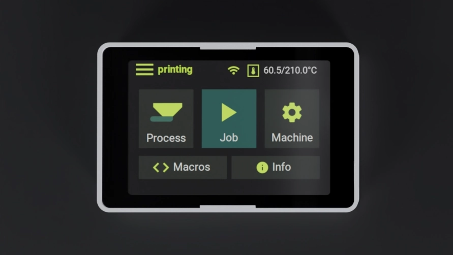 Duet3D PanelDue alternative with WiFi support